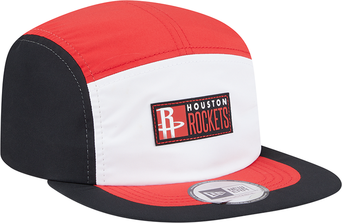 Men's Houston Rockets New Era Camper Color Block Adjustable Cap