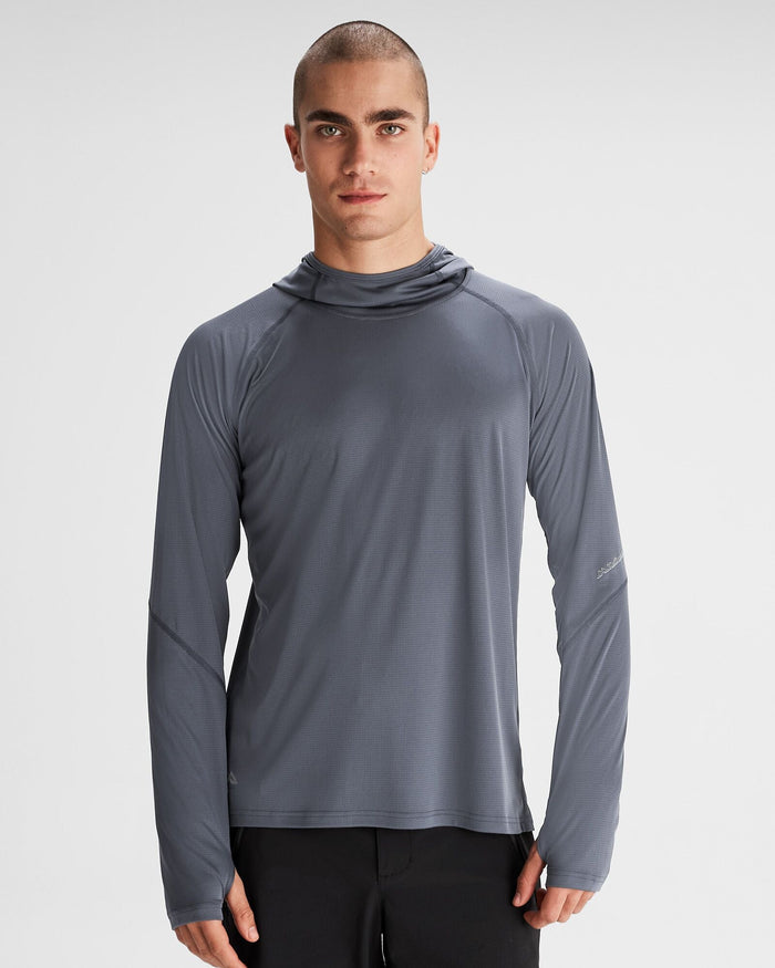 Men's SUN-Stopper LT Hoodie - Mid Navy