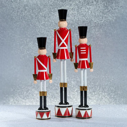 METAL FESTIVE DECORATIVE SOLDIER 24.25