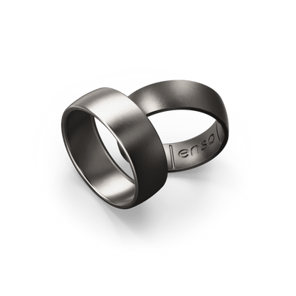 Metal Hybrid Ring - Titanium