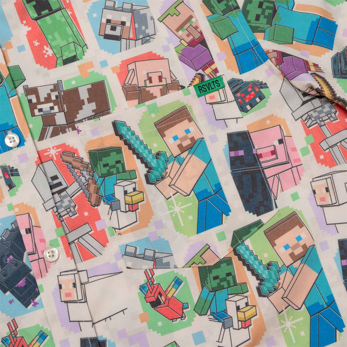RSVLTS RSVLTS® Minecraft "Craft & Create"_ KUNUFLEX Short Sleeve Shirt Minecraft "Craft & Create"_ KUNUFLEX Short Sleeve Shirt
