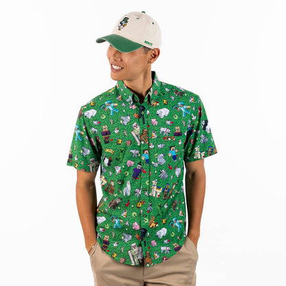 RSVLTS Minecraft Short Sleeve Shirt Minecraft "Overworld Odyssey" – KUNUFLEX Short Sleeve Shirt Minecraft "Overworld Odyssey" – KUNUFLEX Short Sleeve Shirt