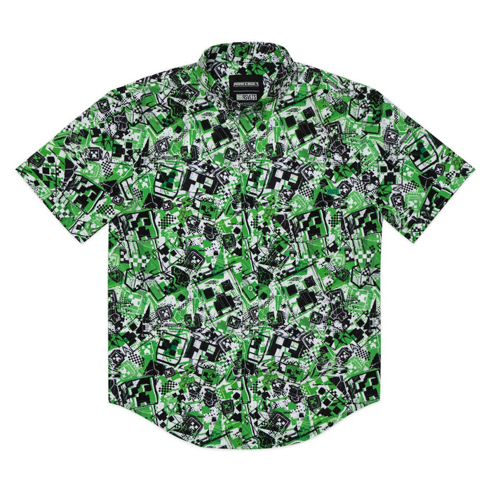 RSVLTS RSVLTS® Minecraft "Explosive Encounters"_ KUNUFLEX Short Sleeve Shirt Minecraft "Explosive Encounters"_ KUNUFLEX Short Sleeve Shirt