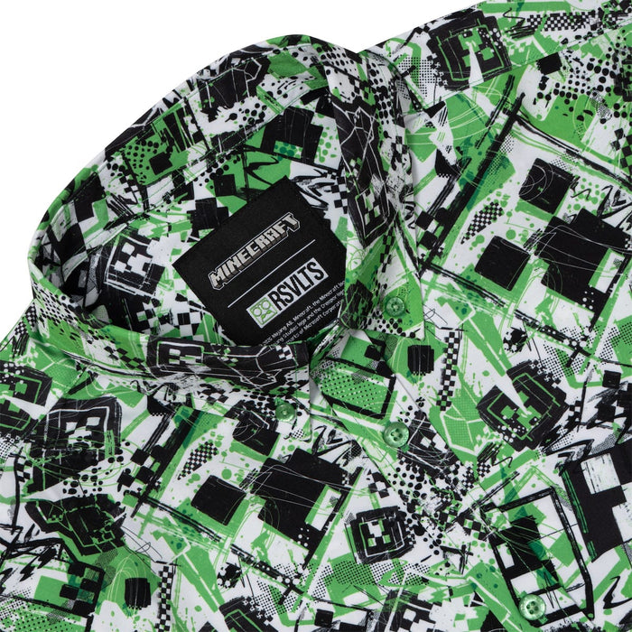 RSVLTS RSVLTS® Minecraft "Explosive Encounters"_ KUNUFLEX Short Sleeve Shirt Minecraft "Explosive Encounters"_ KUNUFLEX Short Sleeve Shirt