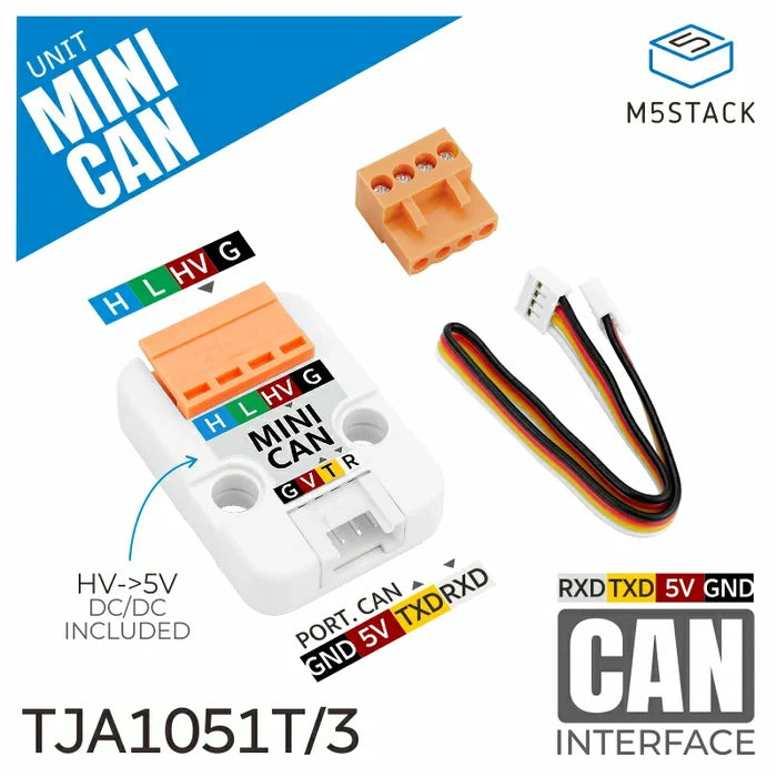 Mini CAN Unit (TJA1051T/3) - m5stack-store