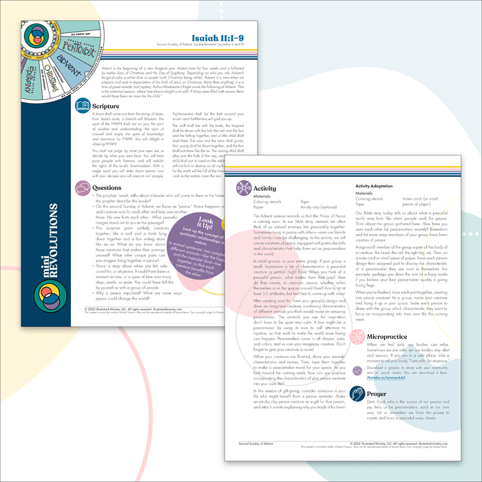 Mini Revolutions Curriculum: December 2022
