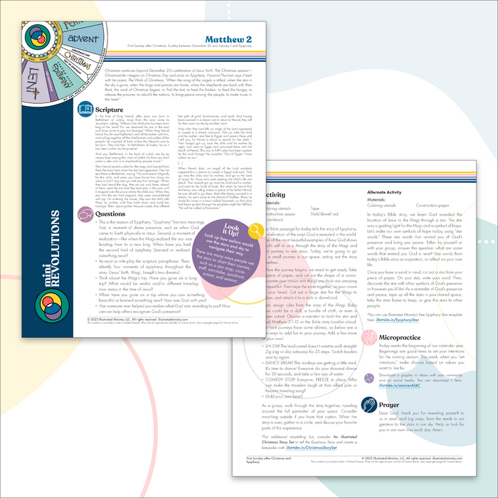 Mini Revolutions Curriculum: January 2023