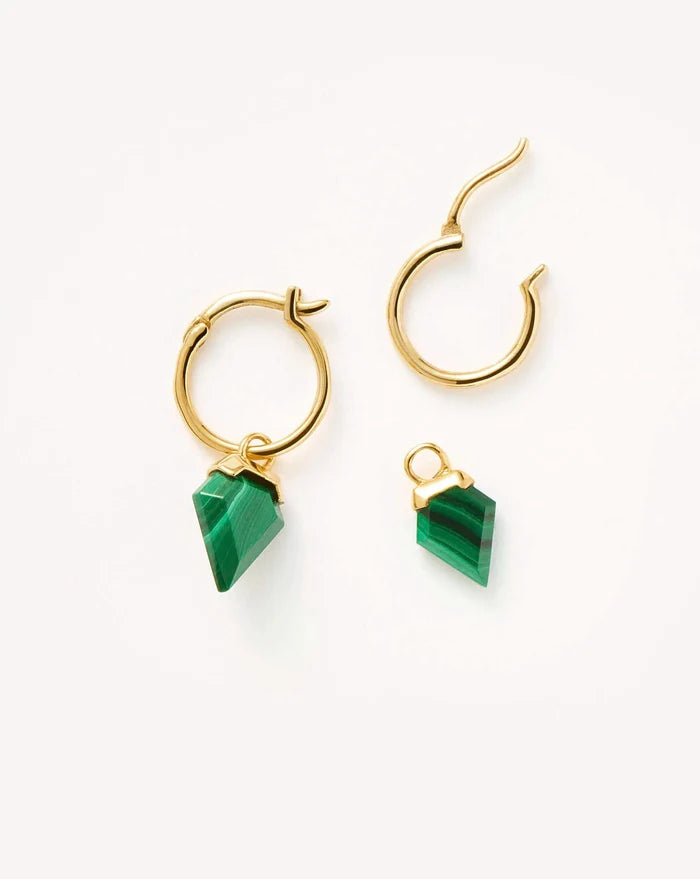 Mini Shield Hoop Earrings Earrings Missoma