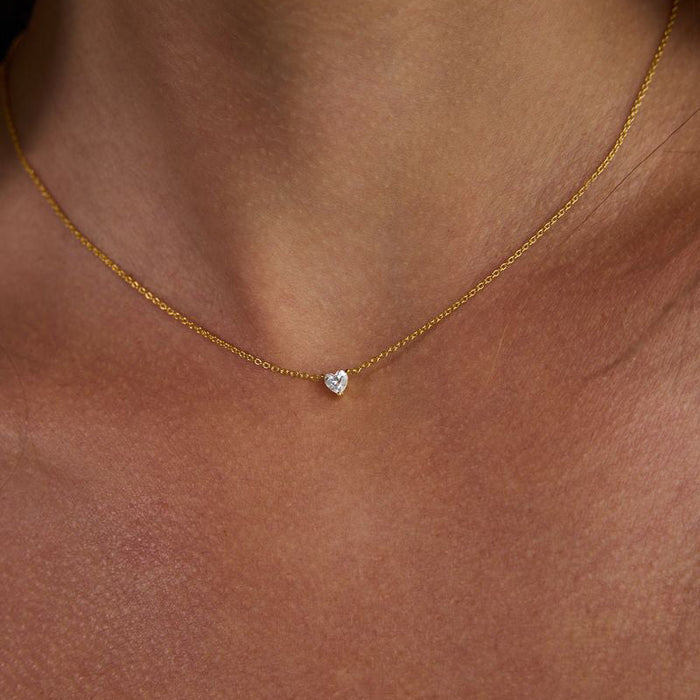 Mini Single Heart Necklace