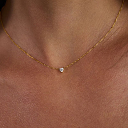 Mini Single Heart Necklace