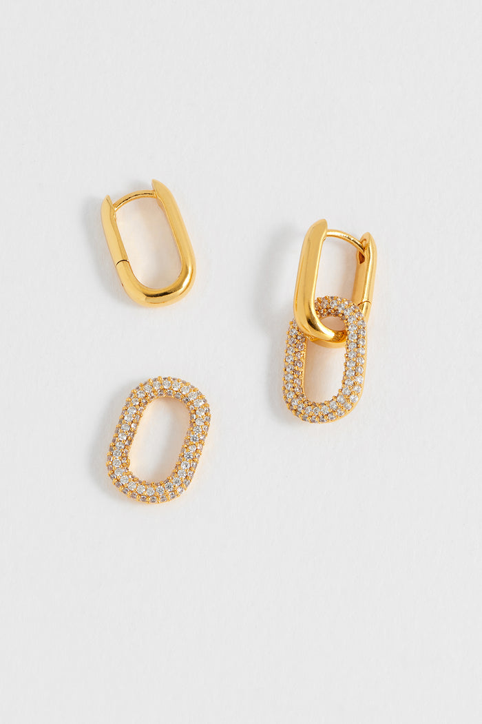 Mixed Link Hoops
