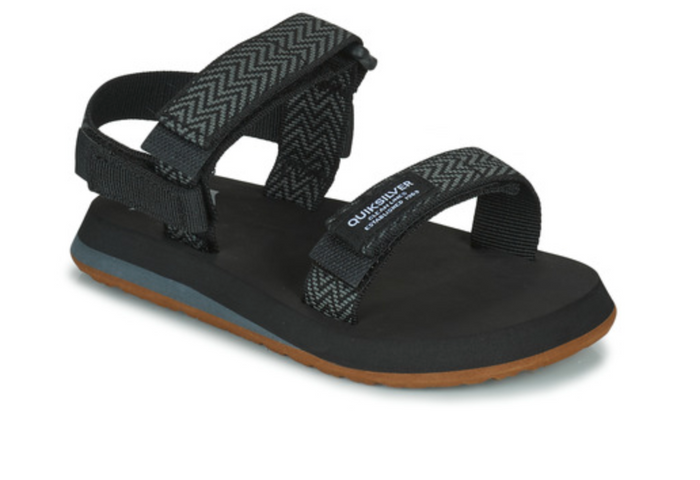 Monkey Caged Youth Black / Grey Sandals