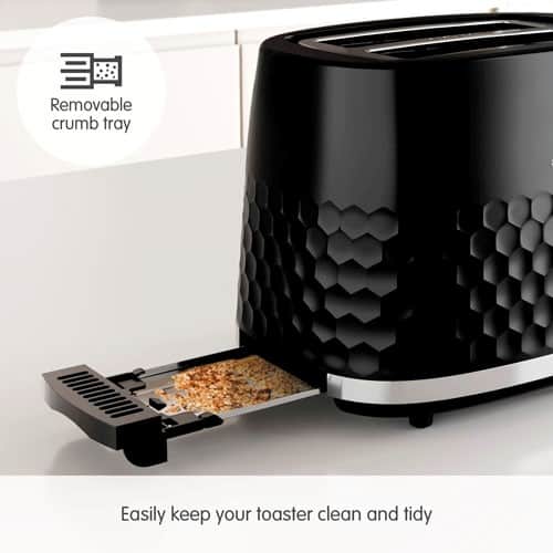 Morphy Richards Hive 2 Slice Toaster – Black | 220031