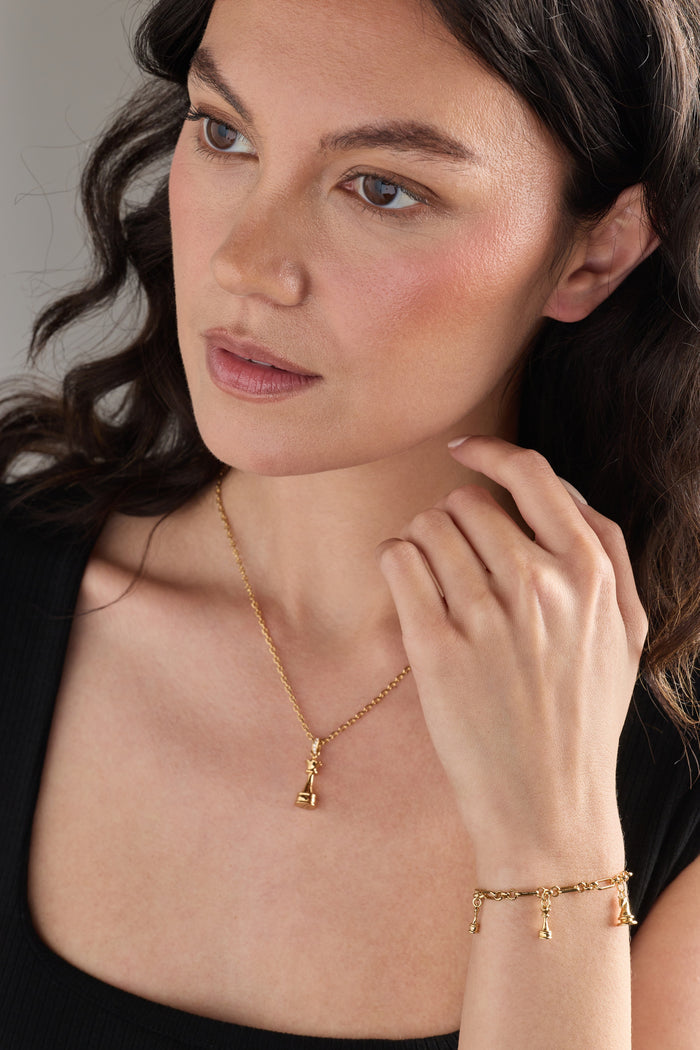 'Most Powerful' Queen Chess Piece Pendant