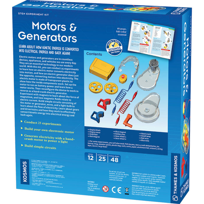 Motors & Generators STEM Thames & Kosmos
