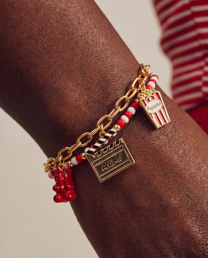 Movie Multi-Strand Charm Bracelet