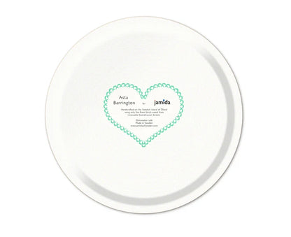 MR & MRS AQUA ROUND TRAY