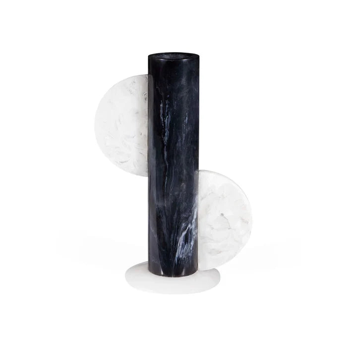 MUSTIQUE CYLINDER VASE BLACK/WHITE
