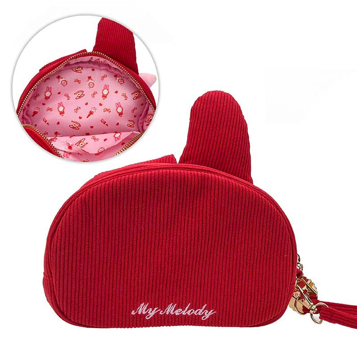 My Melody 2-Way Wristlet (Classic Corduroy Series) Bags Global Original