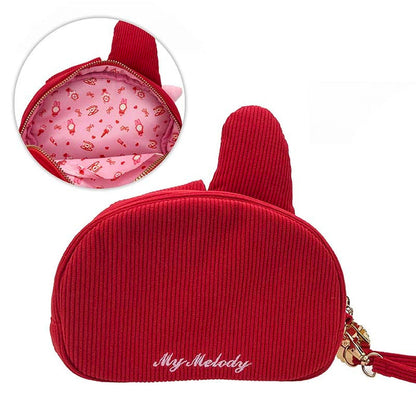 My Melody 2-Way Wristlet (Classic Corduroy Series) Bags Global Original