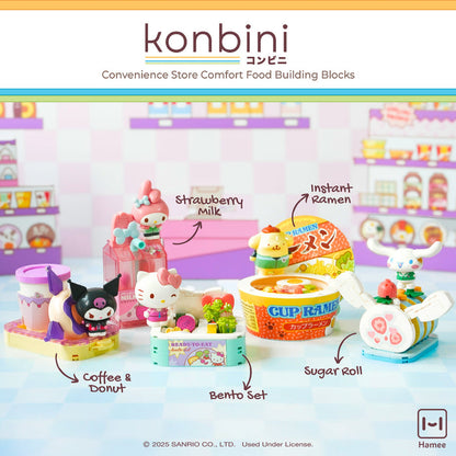 My Melody Konbini Building Blocks Set (Strawberry Milk) Toys&Games Hamee.com - Hamee US
