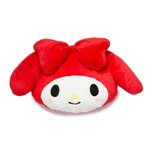 My Melody Oversized Face Plush (Just Lounging Series) Plush NAKAJIMA CORPORATION