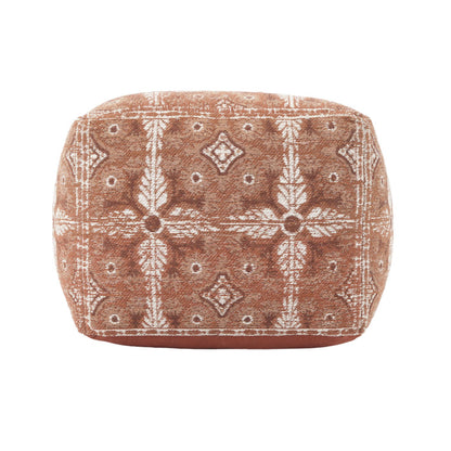Mystic Loom Pouf Sunset Tile