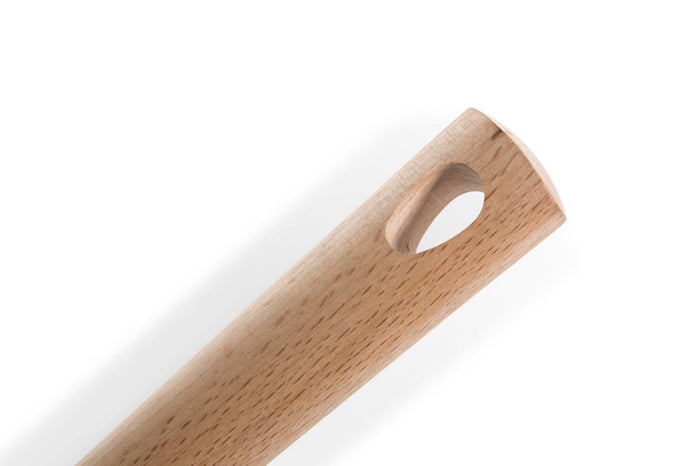 Nature schuimspaan houten handvat
