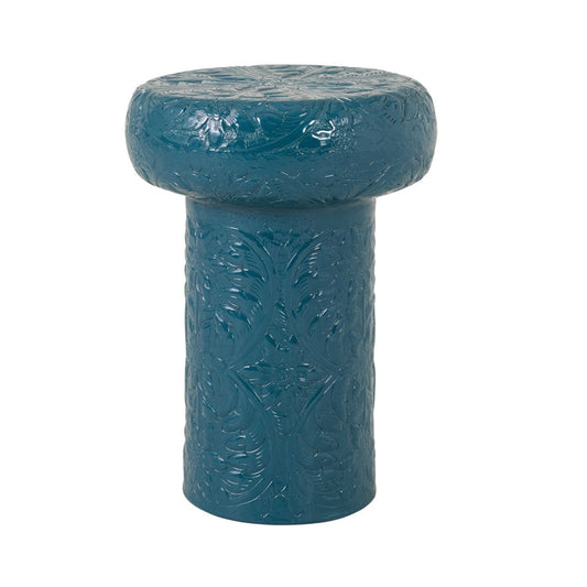 Navasi Side Table 28cm Indigo