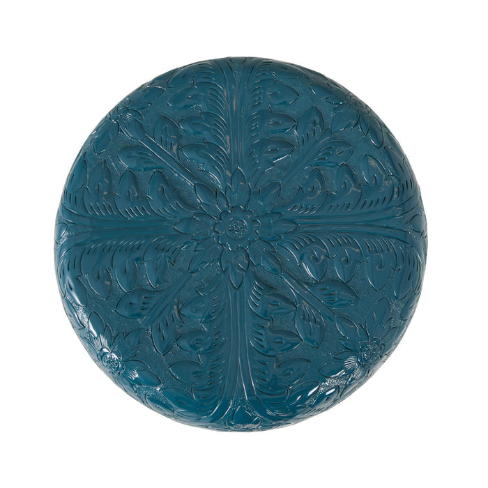 Navasi Side Table 28cm Indigo
