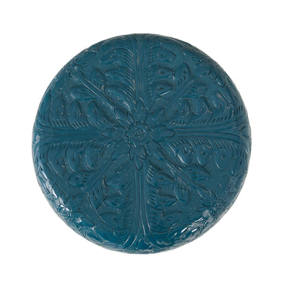 Navasi Side Table 28cm Indigo