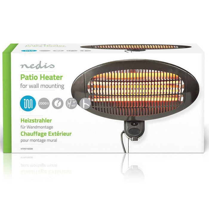 Nedis 2000W Wall Mounted Patio Heater Nedis Heater Euronics Ireland