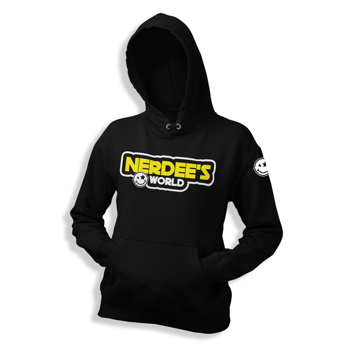 Nerdee's World "Intergalactic Gamer" (Front & Back Design 01) Unisex Hoodie