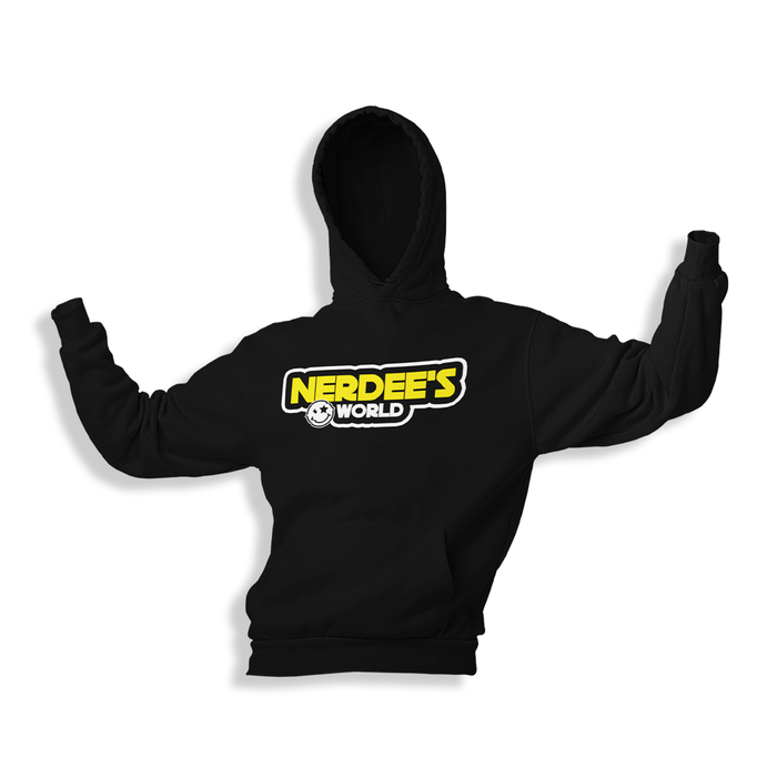 Nerdee's World "Intergalactic Gamer" (Front & Back Design 01) Unisex Hoodie