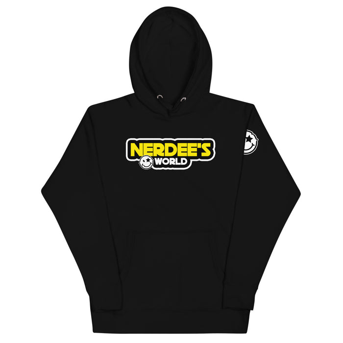 Nerdee's World "Intergalactic Gamer" (Front & Back Design 01) Unisex Hoodie
