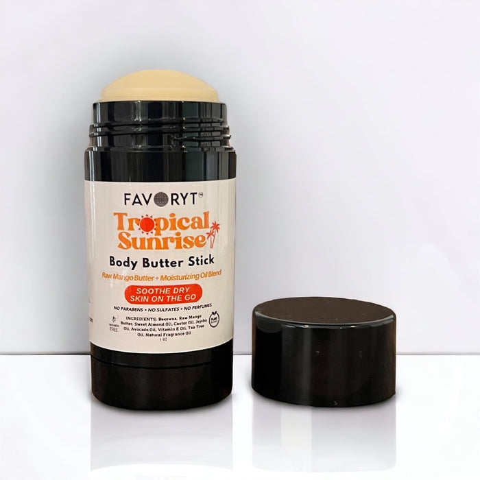 Tropical Sunrise Mango Butter Skin Balm Stick - FAVORYT BRAND