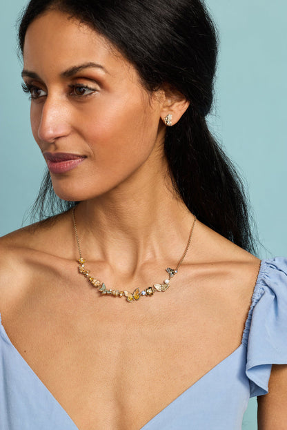 New York Botanical Garden® Butterfly Inline Necklace