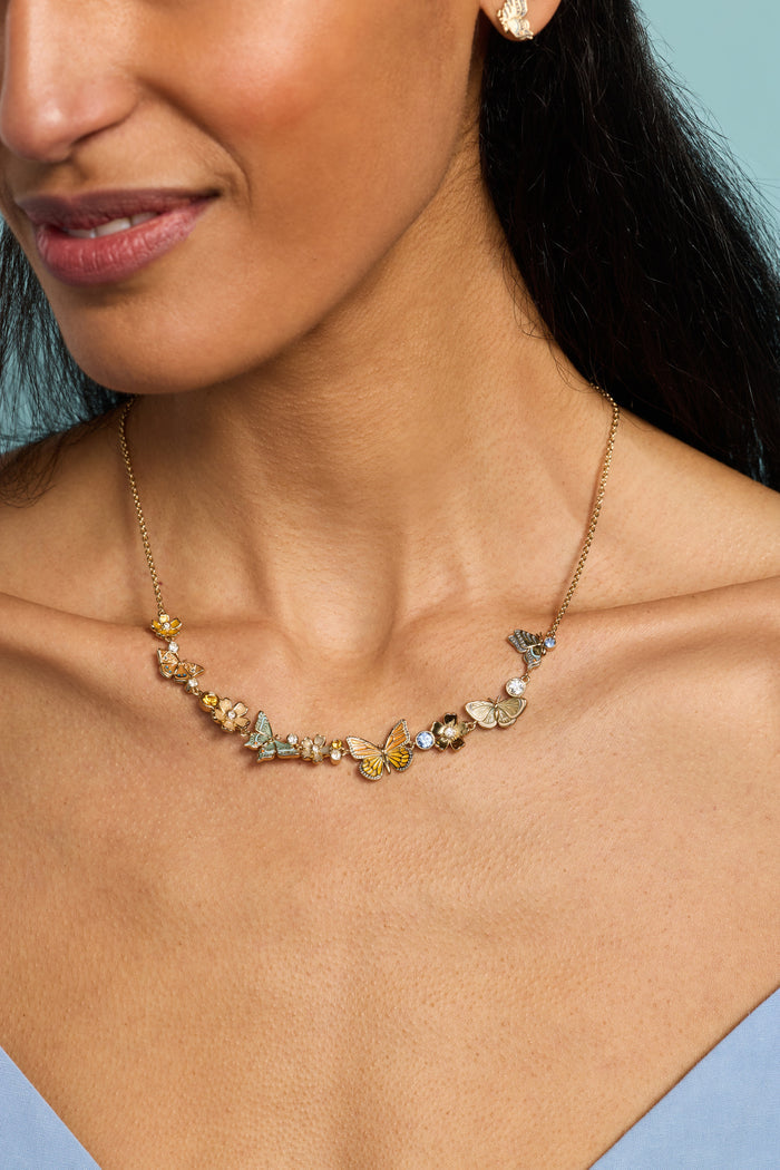 New York Botanical Garden® Butterfly Inline Necklace
