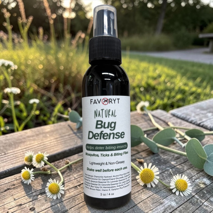 *Newly Reformulated* Outdoor Bug Defense Hydrosol Mist | Botanical Bug Spray for Sensitive Skin