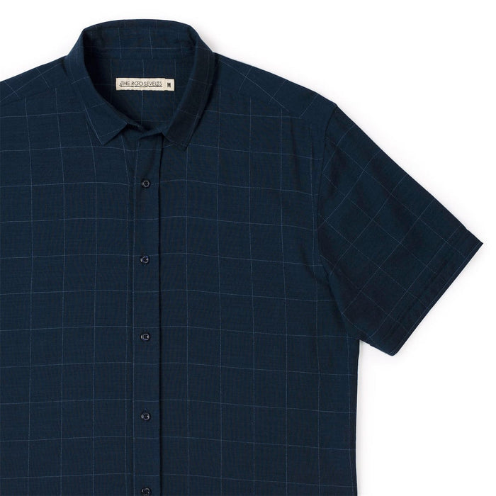 RSVLTS XXS RSVLTS Bamboo Short Sleeve Shirt Night Sky – Bamboo Short Sleeve Shirt