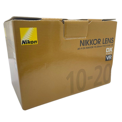 Nikon Wide-Angle Zoom Lens AF-P DX NIKKOR 10-20mm f / 4.5-5.6G VR Nikon DX Format only