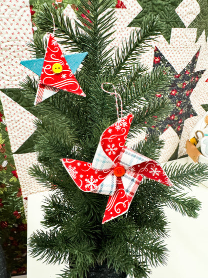 No-Sew Ornament & Gift Toppers