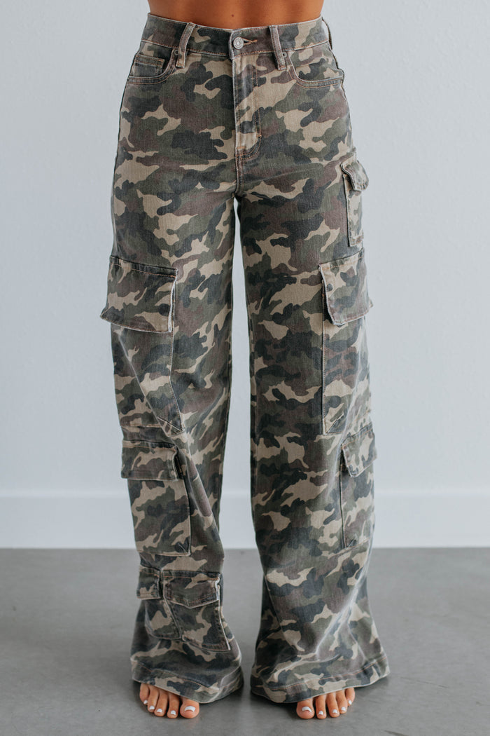 Nori Hidden Cargo Jeans