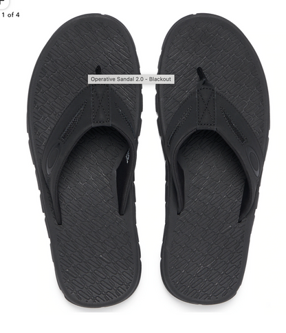 Oakley Mens Operative 2.0 Sandal Flip Flops