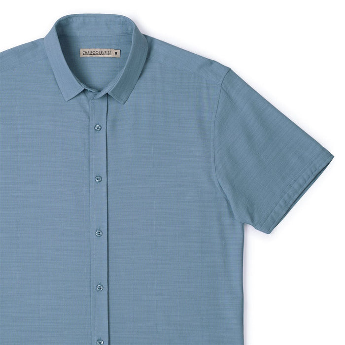 RSVLTS XXS RSVLTS Bamboo Short Sleeve Shirt Ocean Mist – Bamboo Short Sleeve Shirt