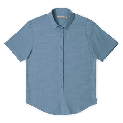 RSVLTS RSVLTS Bamboo Short Sleeve Shirt Ocean Mist – Bamboo Short Sleeve Shirt