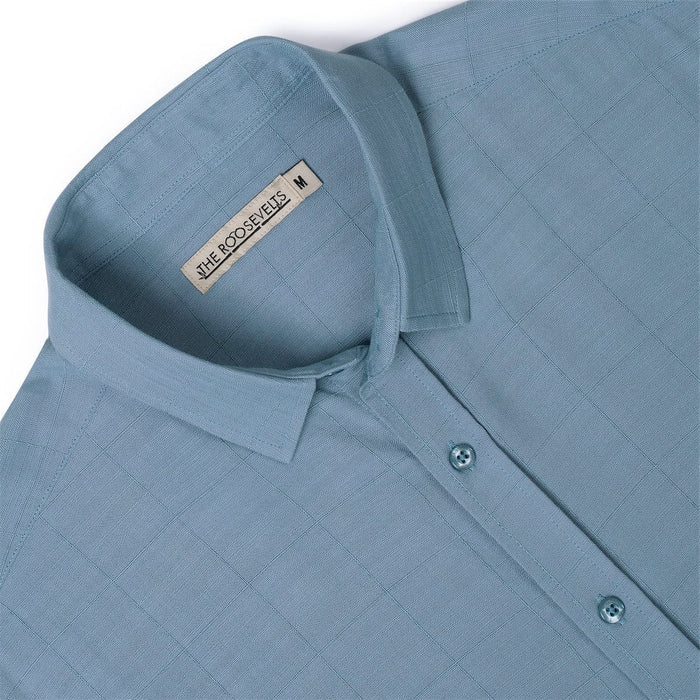 RSVLTS RSVLTS Bamboo Short Sleeve Shirt Ocean Mist – Bamboo Short Sleeve Shirt