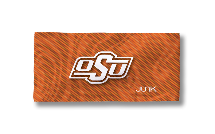 Oklahoma State University: Jersey Logo Orange Big Bang Lite Headband - View 3