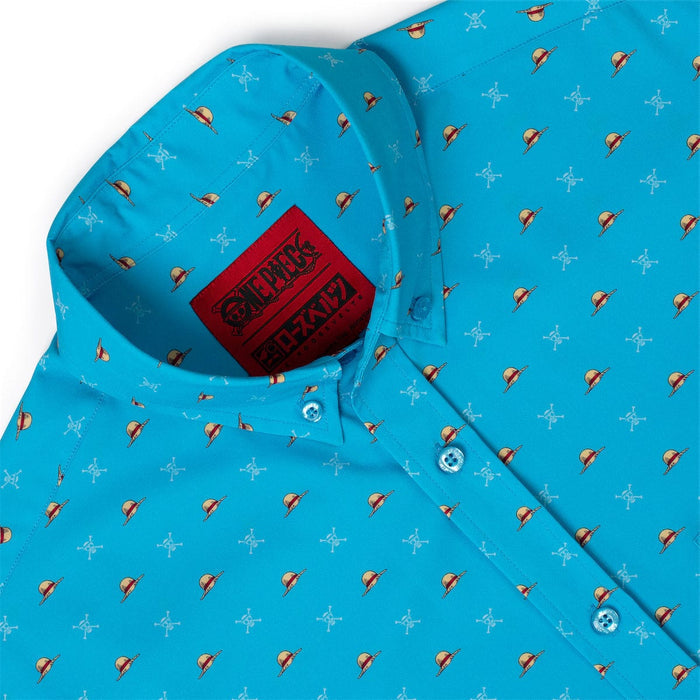 RSVLTS One Piece Short Sleeve Shirt One Piece "Lil Straw Hats" – KUNUFLEX Short Sleeve Shirt