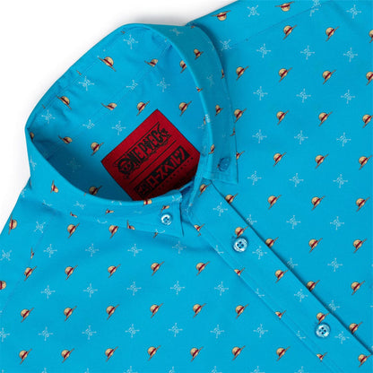 RSVLTS One Piece Short Sleeve Shirt One Piece "Lil Straw Hats" – KUNUFLEX Short Sleeve Shirt